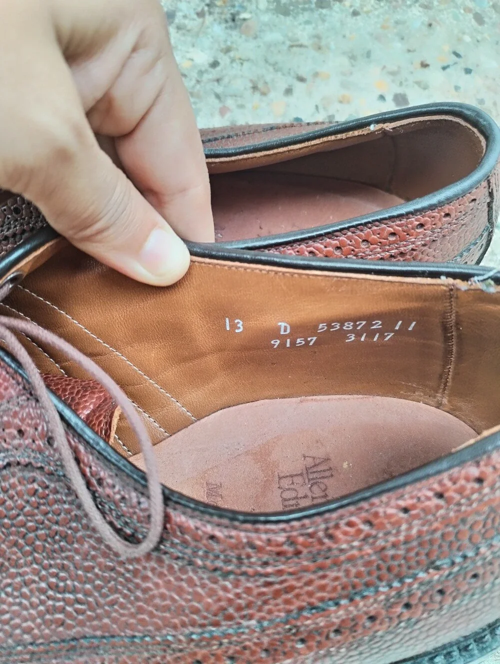Allen Edmonds classic well